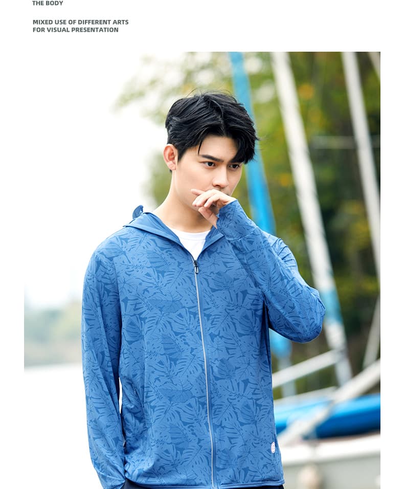 アウトドアファッション 通気性抜群！軽量 速乾パーカー