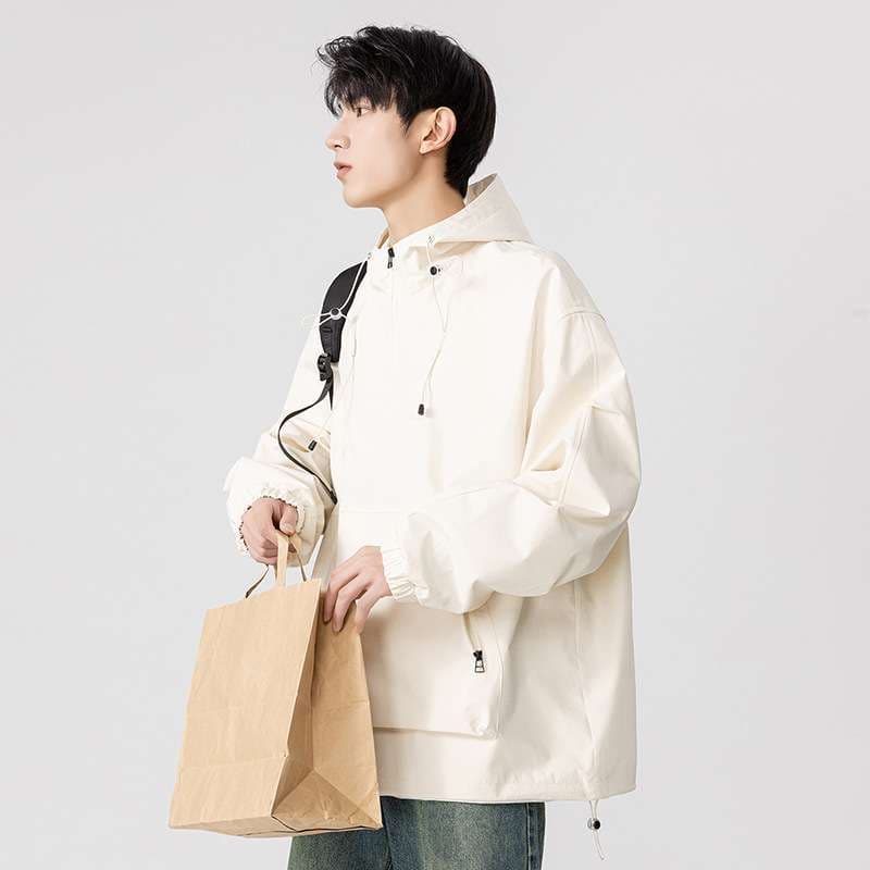 アウトドアファッション アウトドア防水プルオーバーパーカー