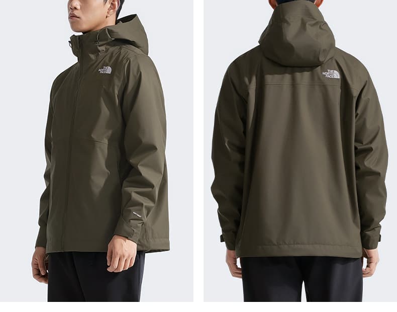 アウトドアファッション フリース×防水 多機能アウトドアジャケット