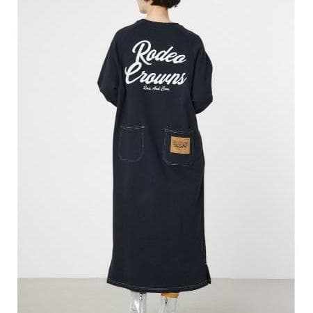 アウトドアファッション ゆったりロングワンピース