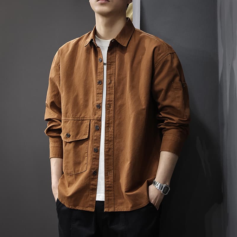 アウトドアファッション アウトドア向けワークシャツジャケット