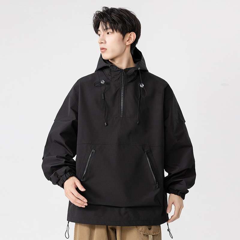 アウトドアファッション アウトドア防水プルオーバーパーカー