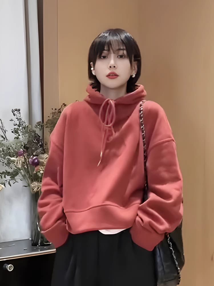 アウトドアファッション ゆったりくつろぎフードパーカー