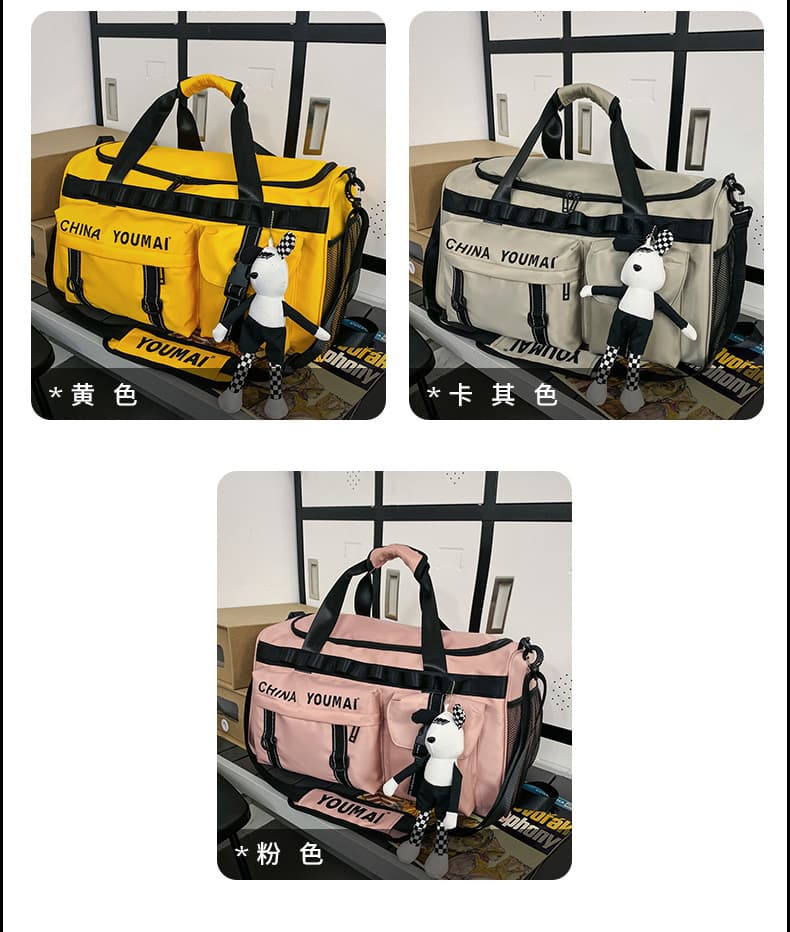 アウトドアファッション 機能性抜群 多収納キャンプバッグ