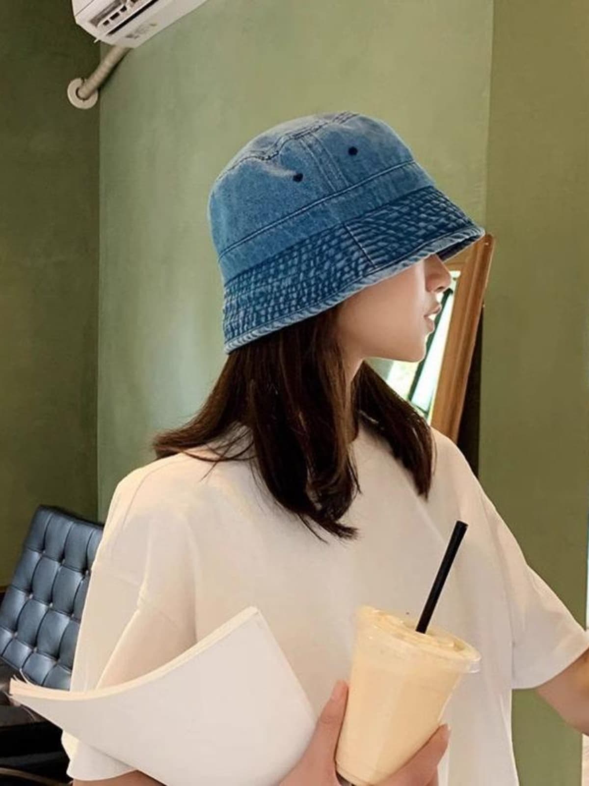 アウトドアファッション アウトドアファッション おしゃれな洗いざらし風バケットハット