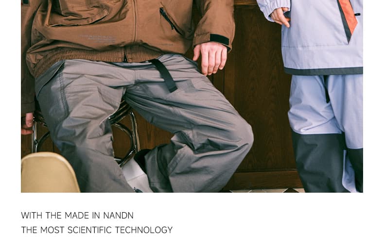 アウトドアファッション マウンテンジップアノラックパーカー