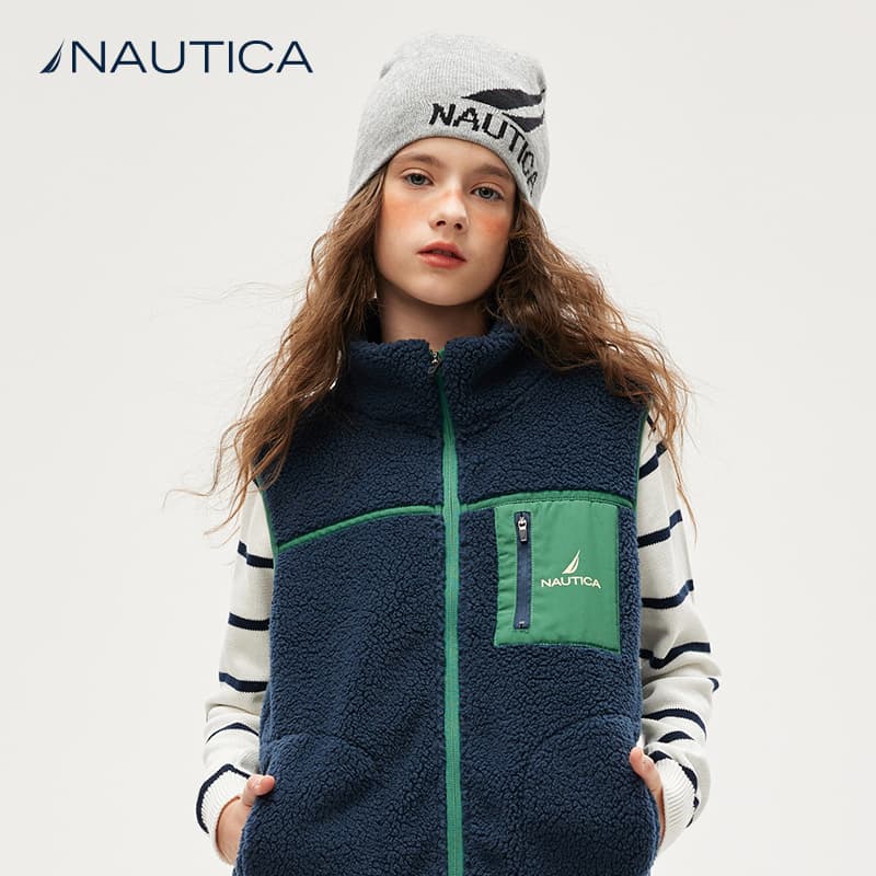 アウトドアファッション あったか機能性フリースベスト