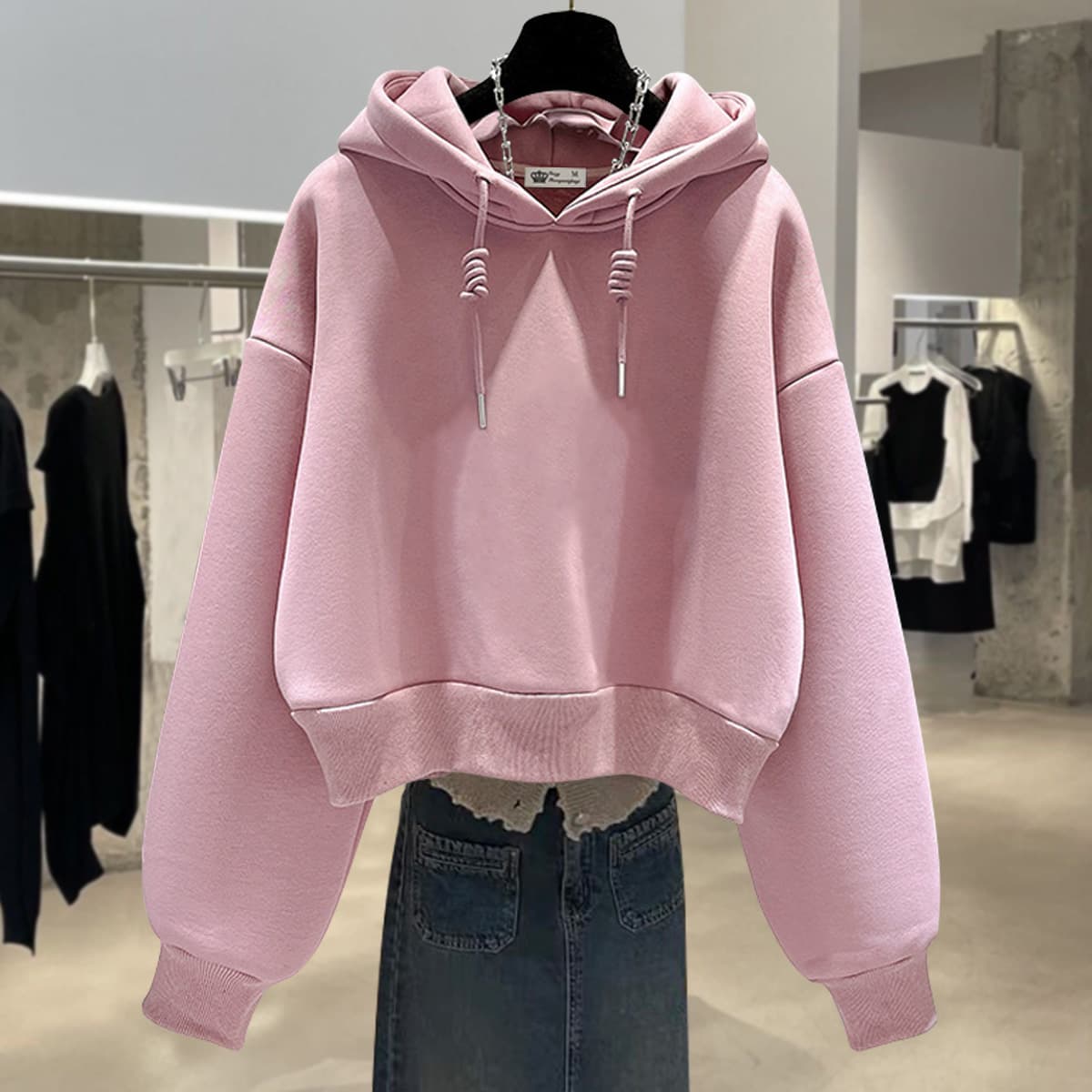 アウトドアファッション ゆったりシルエット 裏起毛フーディー