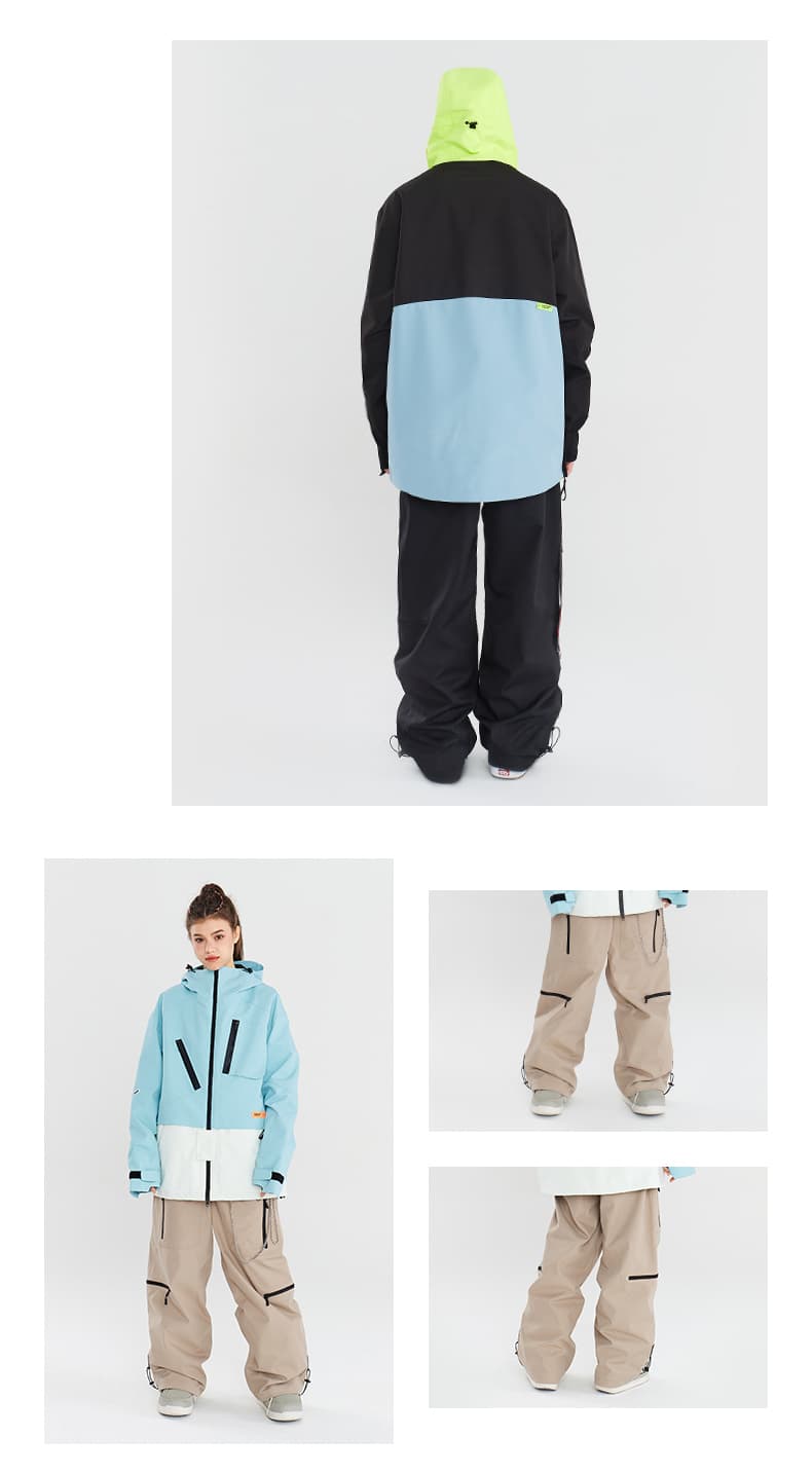 アウトドアファッション マウンテンアウトドアジップパンツ