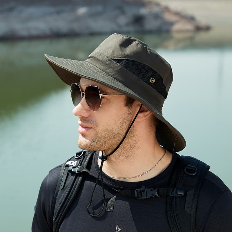 アウトドアファッション アウトドアファッション 全天候型 冒険者の日よけハット