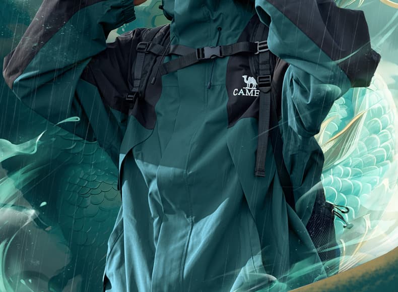 アウトドアファッション 高機能オールマウンテンパーカー