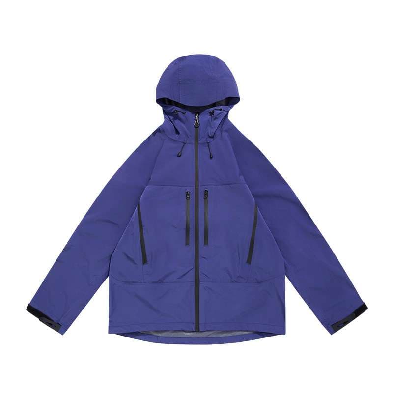 アウトドアファッション 耐水性機能付き多機能登山用ジャケット