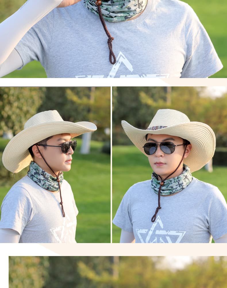 アウトドアファッション アウトドアファッション 草原の風 ワイドつば麦わら帽子