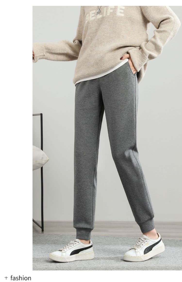 アウトドアファッション 裏起毛あったかジョガーパンツ