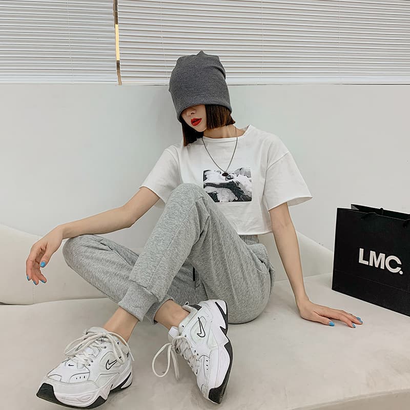 アウトドアファッション リラックスジョガーパンツ