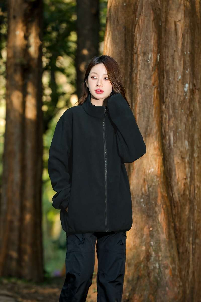 アウトドアファッション あったか機能性フリースジャンパー