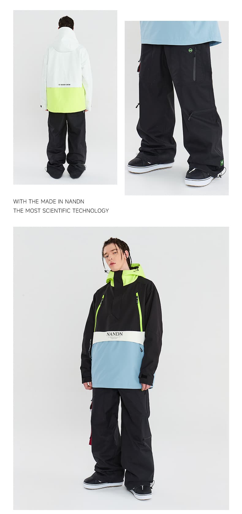 アウトドアファッション マウンテンアウトドアジップパンツ