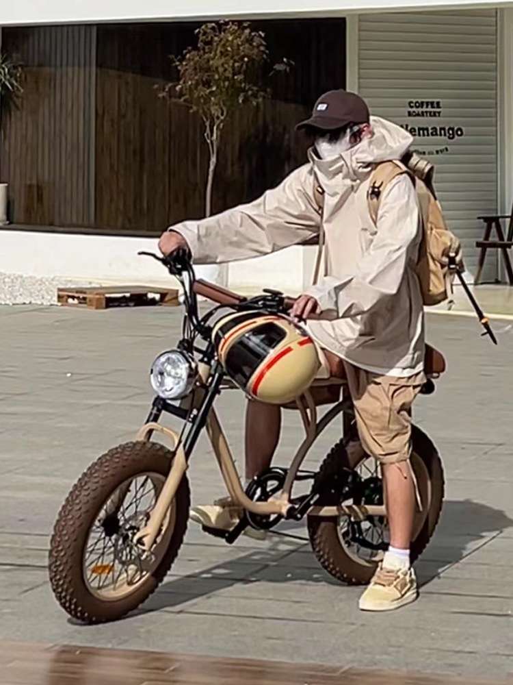 アウトドアファッション リラックス軽量アノラックパーカー