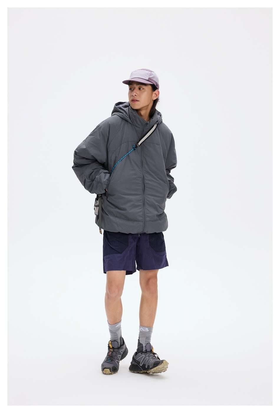 アウトドアファッション しなやかダウンジャケット