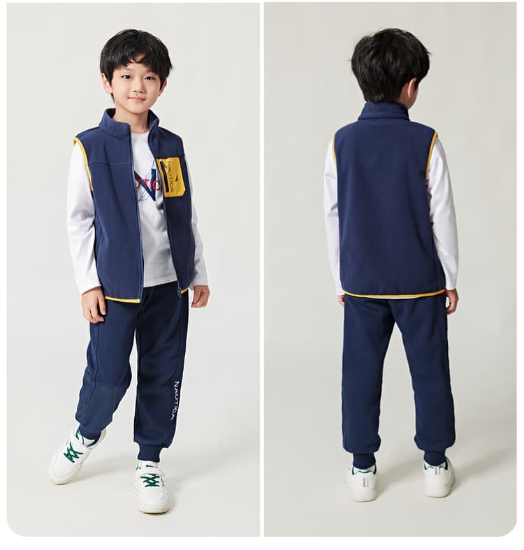 アウトドアファッション あったか機能性フリースベスト