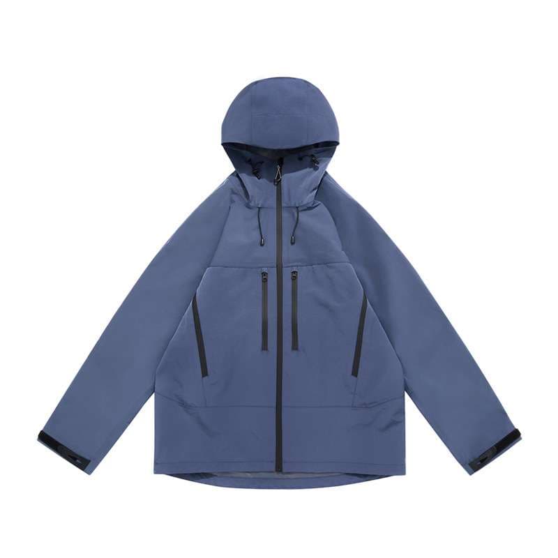 アウトドアファッション 耐水性機能付き多機能登山用ジャケット