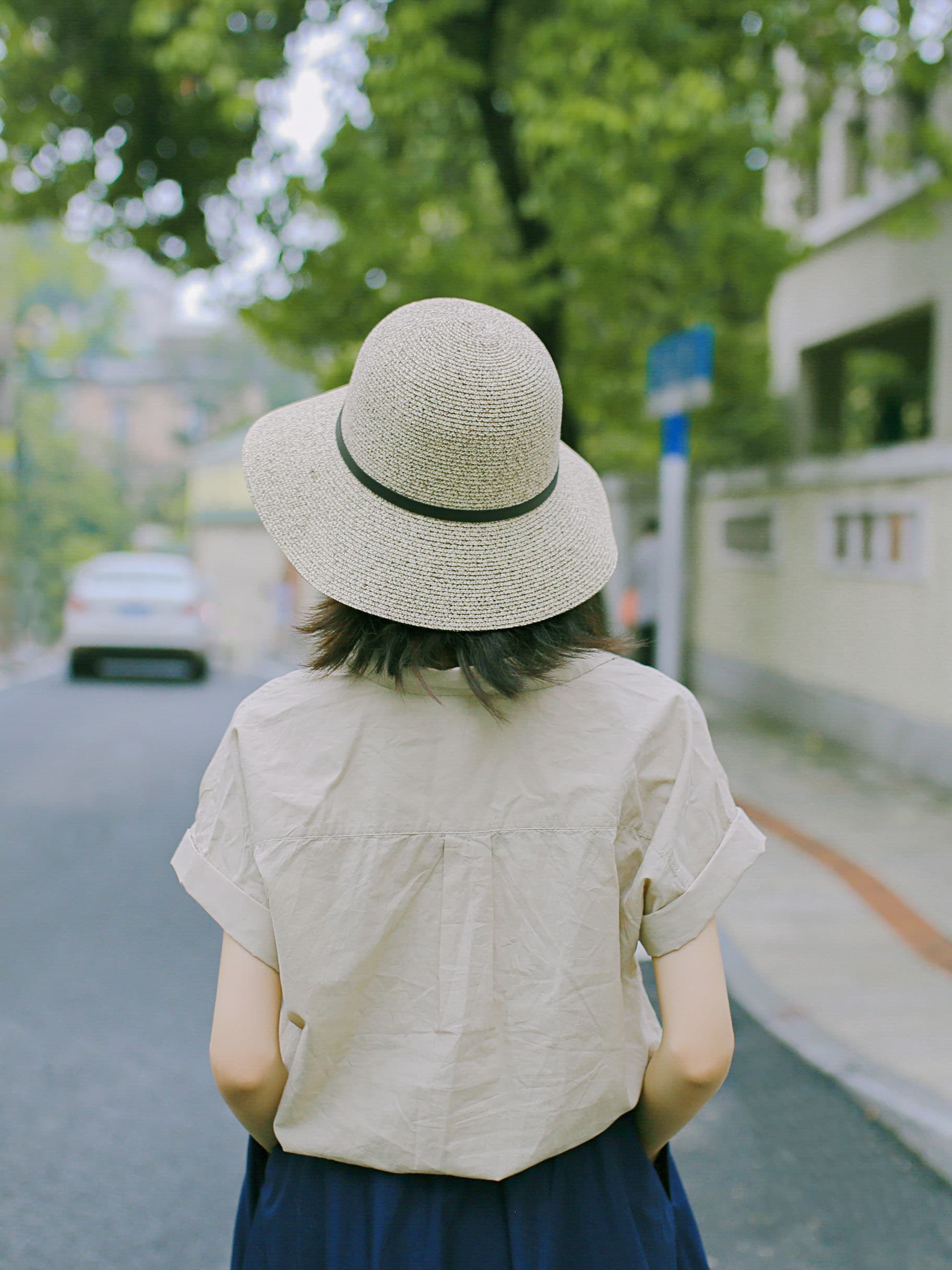 アウトドアファッション アウトドアファッション ナチュラル麦わり日よけ帽