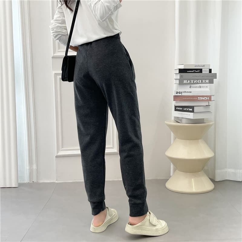 アウトドアファッション あったか裏起毛ジョガーパンツ