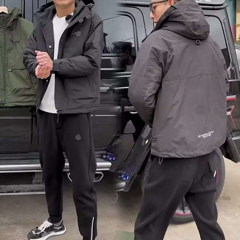 アウトドアファッション 多機能アウトドアウインドブレーカー