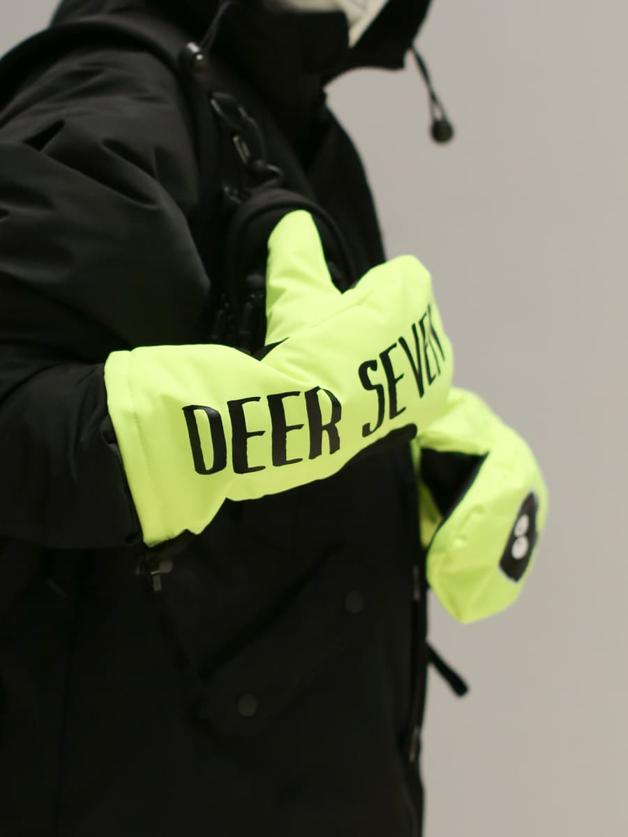 アウトドアファッション モフモフミトン防寒手袋