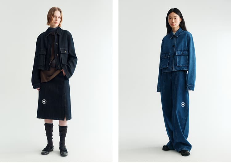 アウトドアファッション デニムワークジャケット