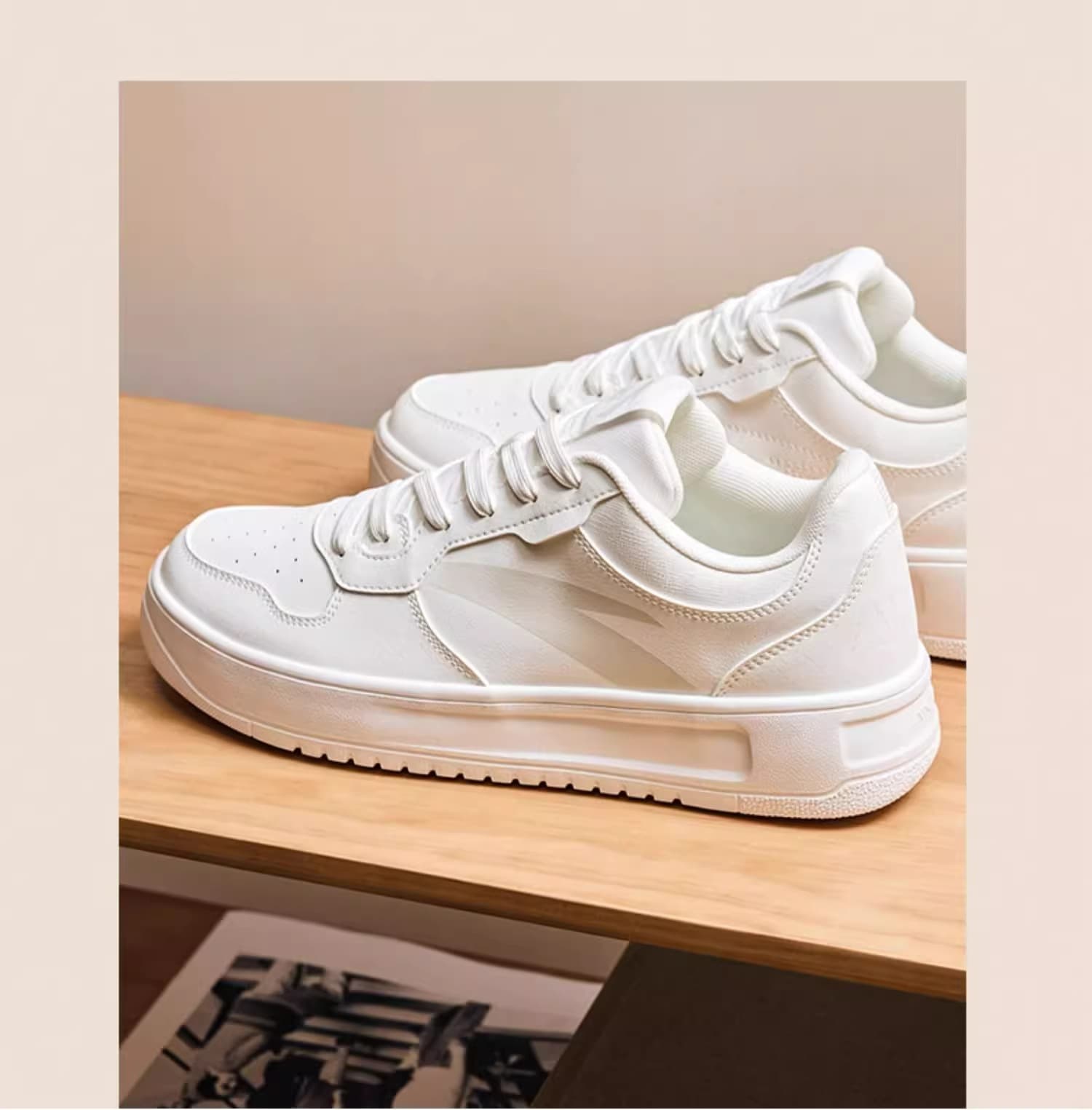 アウトドアファッション スポーツ軽量厚底スニーカー