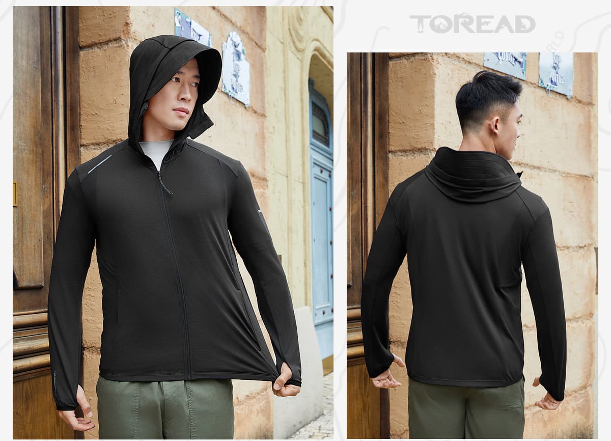 アウトドアファッション リラックスフィット軽量ジャケット