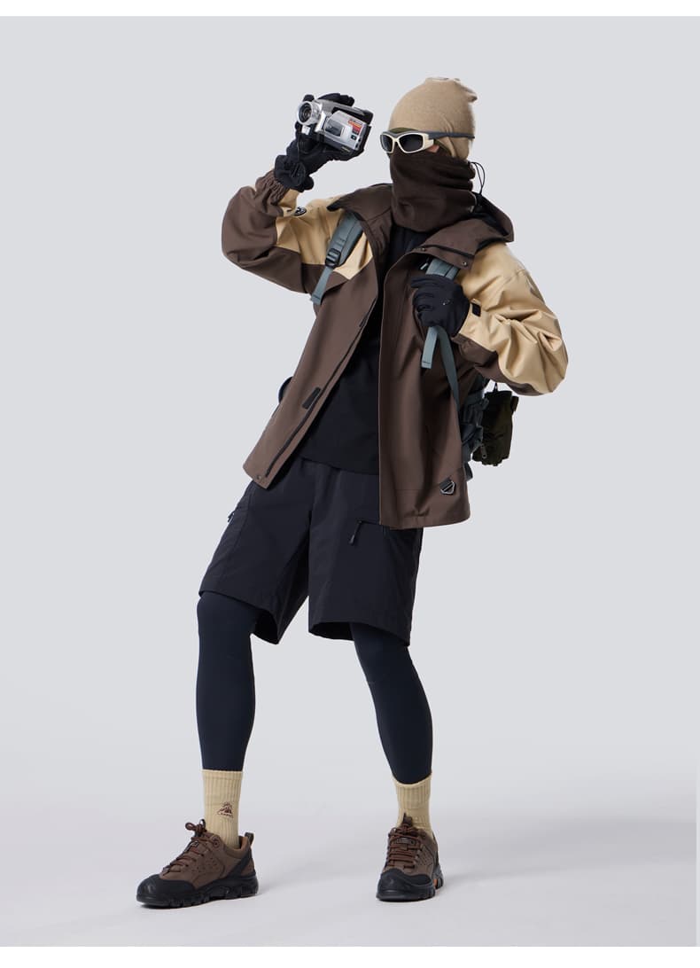 アウトドアファッション 高機能オールマウンテンパーカー