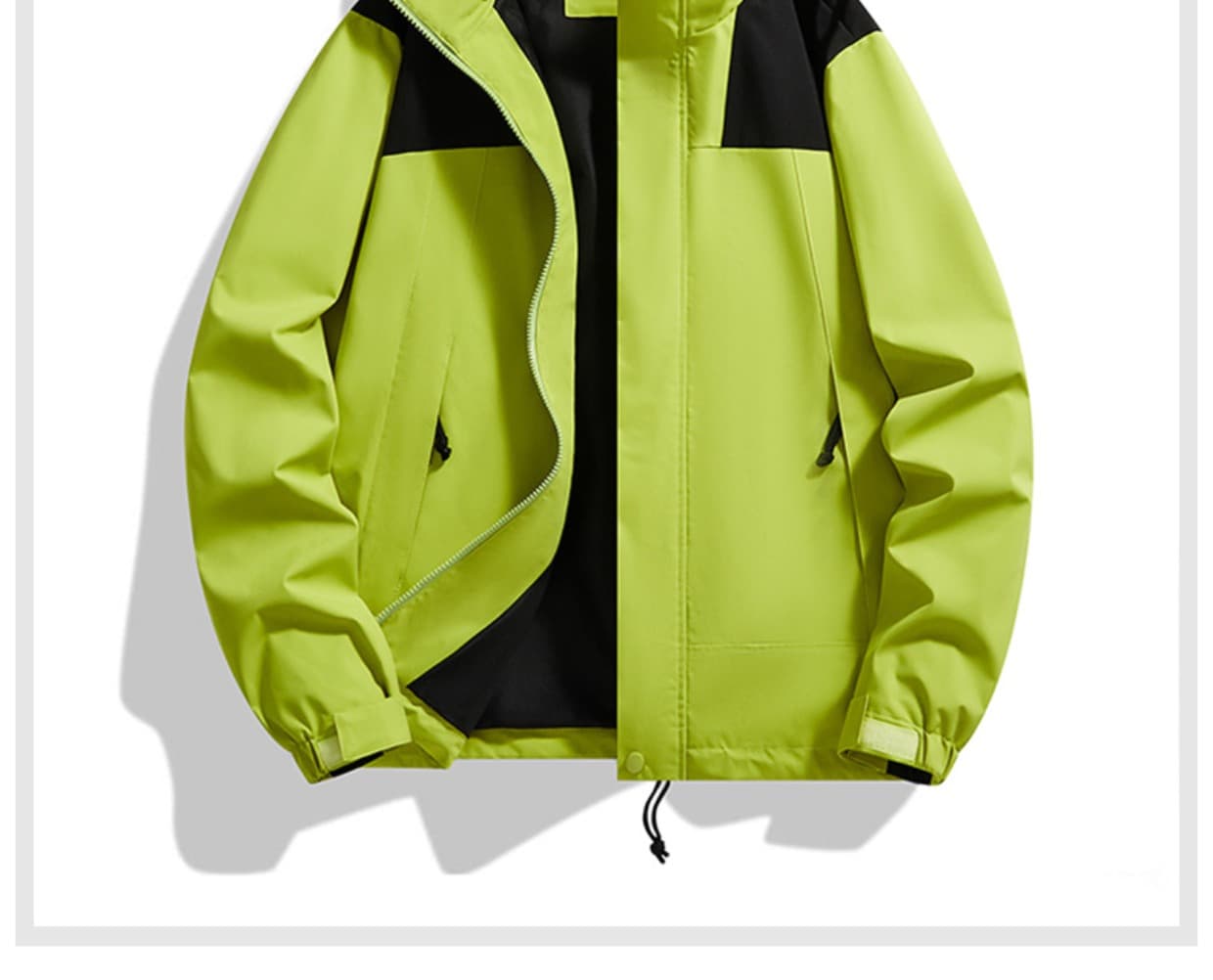 アウトドアファッション 多機能防風登山アウターパーカー