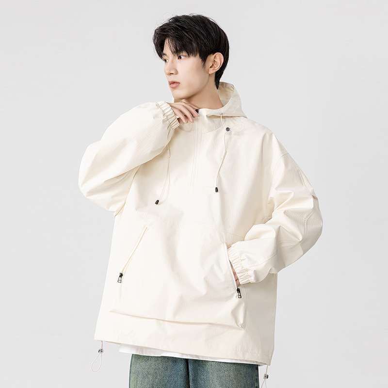 アウトドアファッション アウトドア防水プルオーバーパーカー