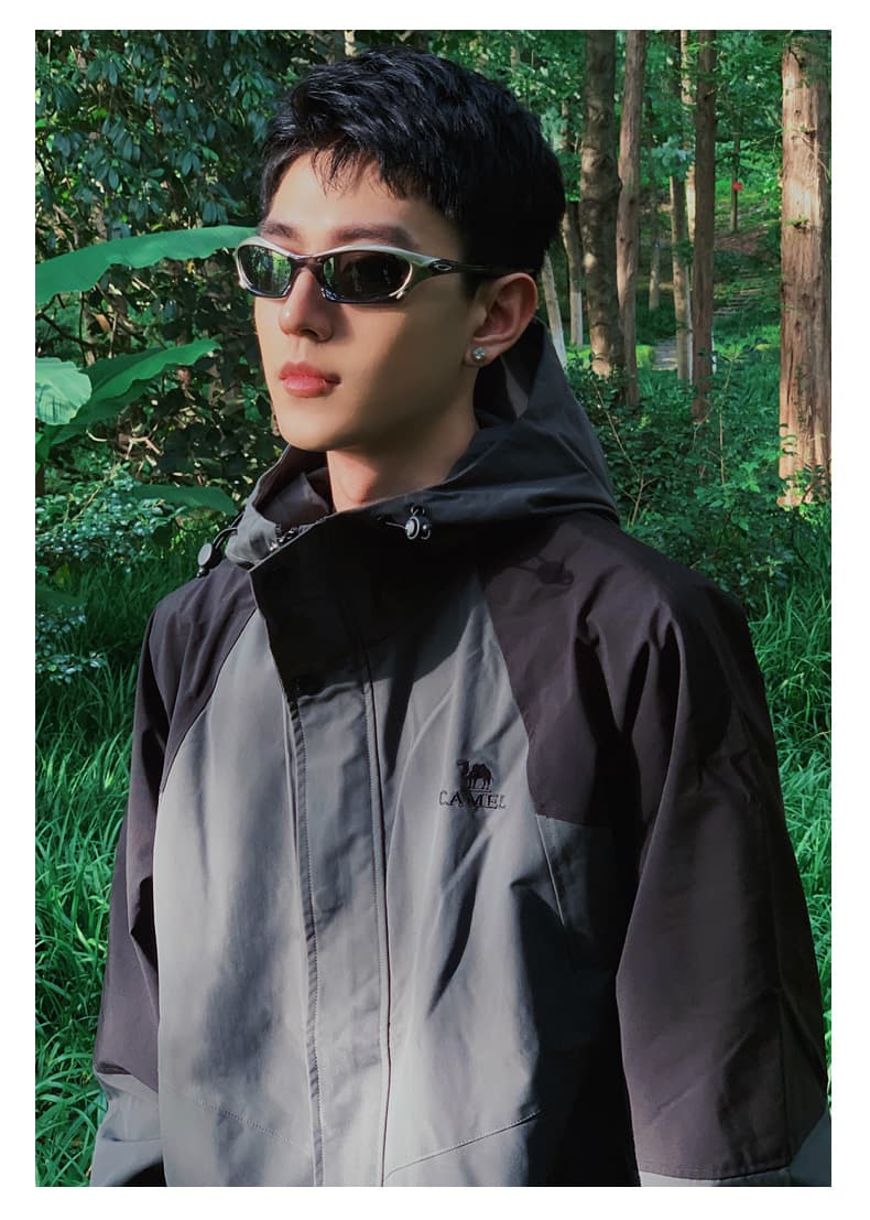 アウトドアファッション アウトドア アクティブ フードジャケット