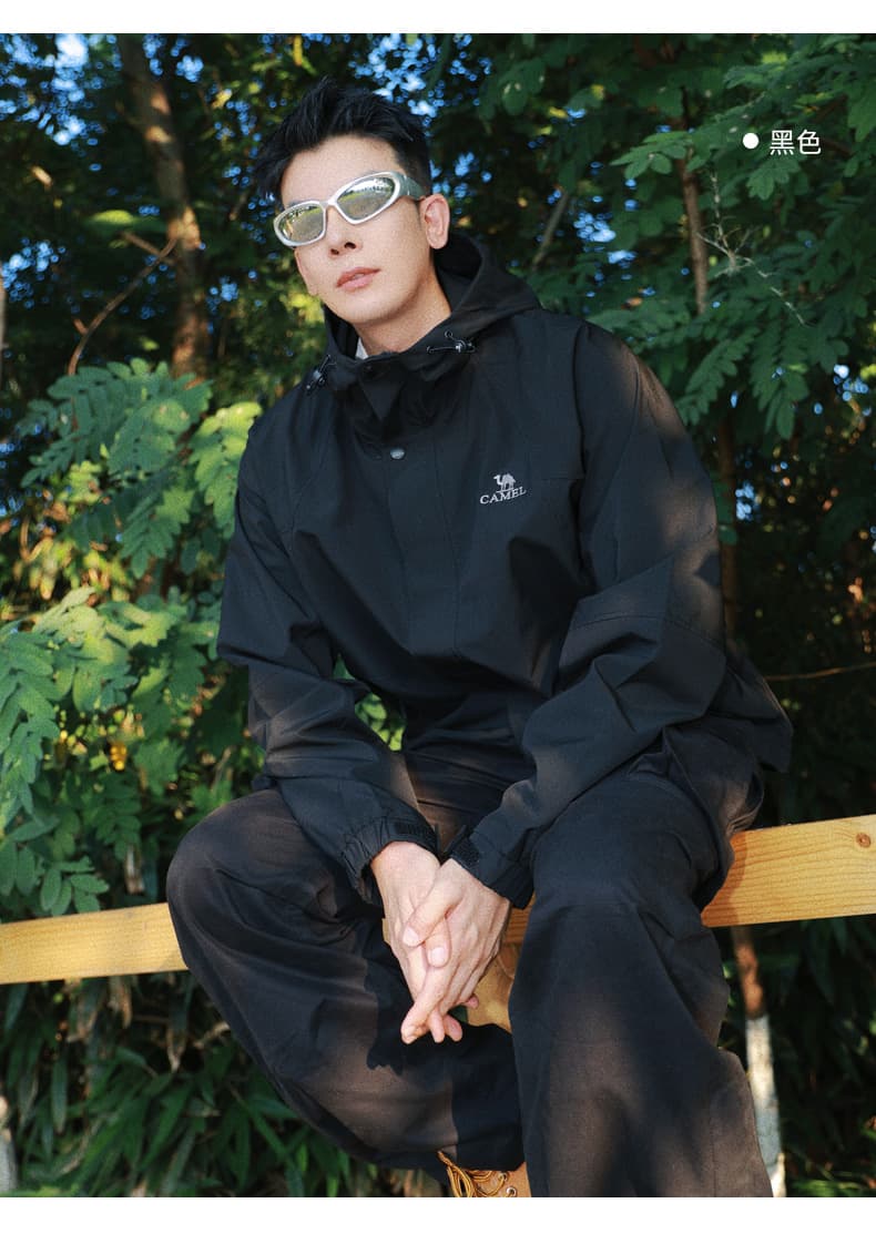 アウトドアファッション アウトドア アクティブ フードジャケット