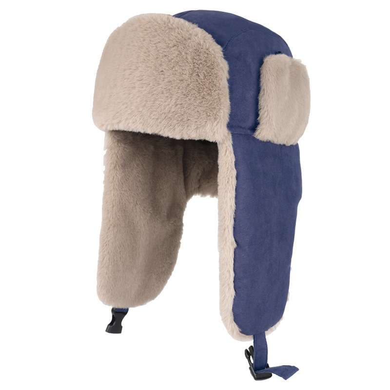 アウトドアファッション あったか耳当てつきロシアン帽子