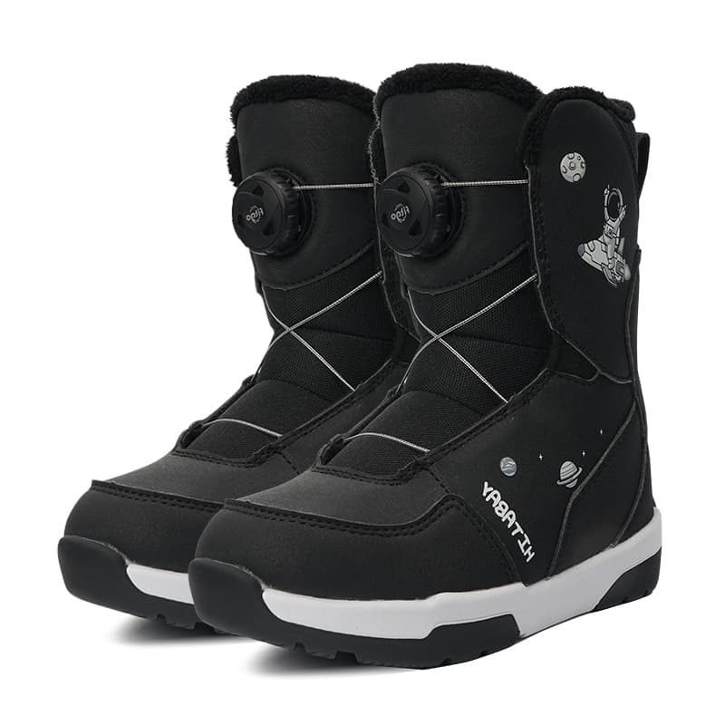 アウトドアファッション あたたか簡単スノーブーツ