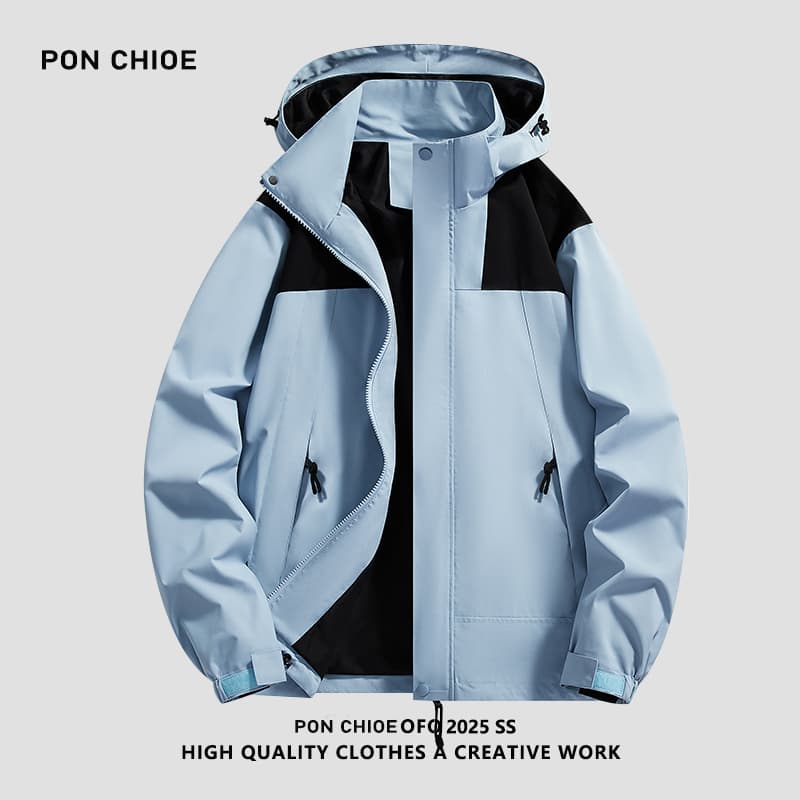 アウトドアファッション 防水透湿マウンテンパーカー