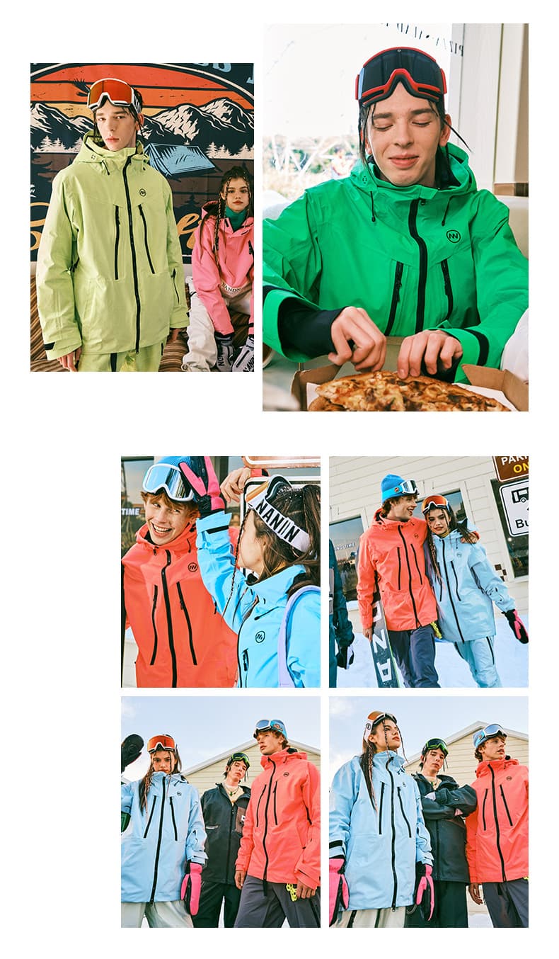 アウトドアファッション 超耐水マウンテンパーカー