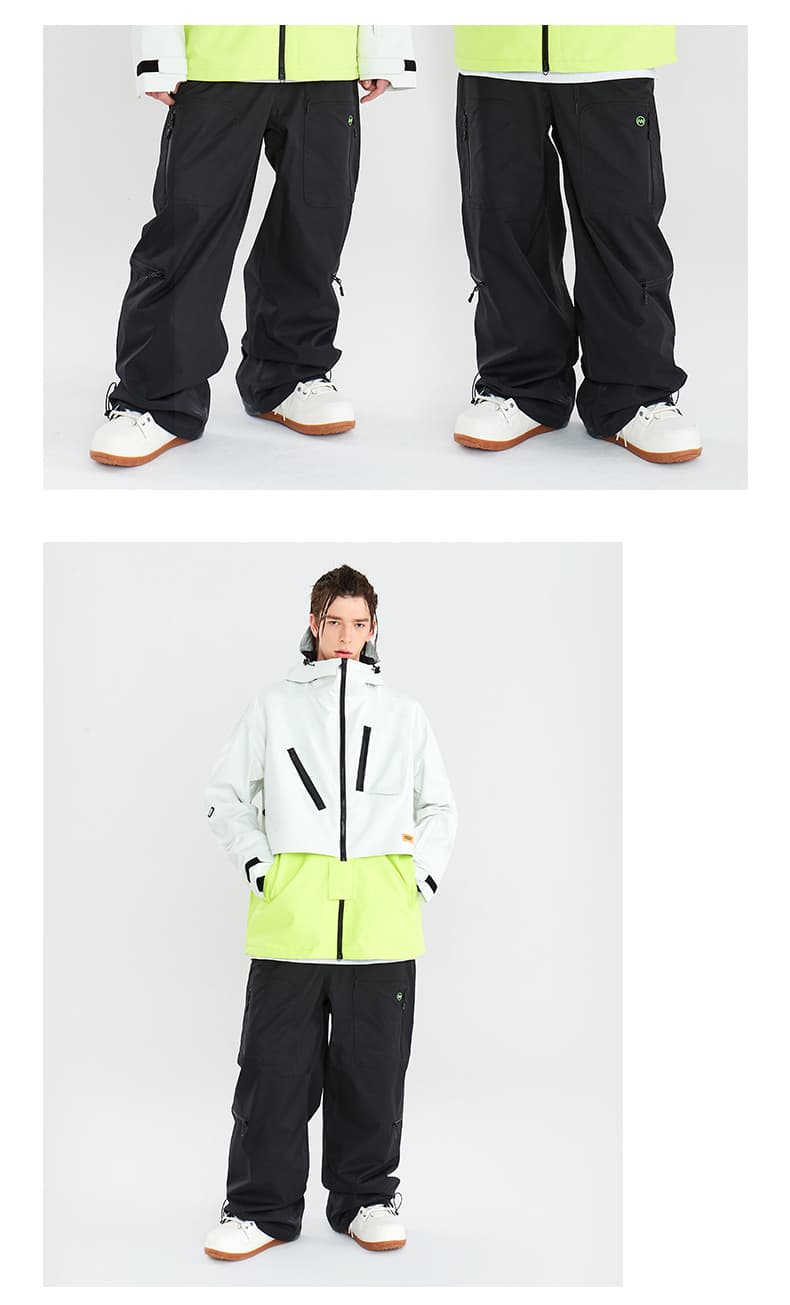 アウトドアファッション マウンテンアウトドアジップパンツ