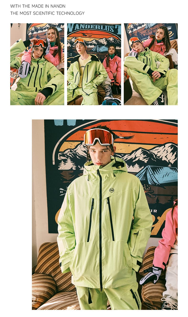 アウトドアファッション 超耐水マウンテンパーカー