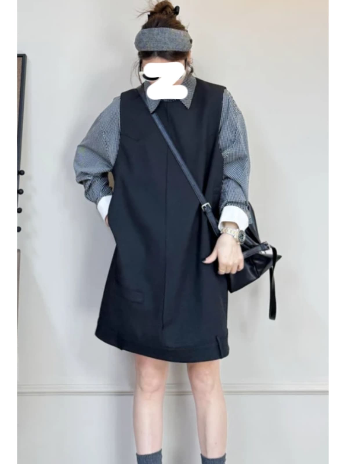 アウトドアファッション オーバーサイズ ジャンパースカート