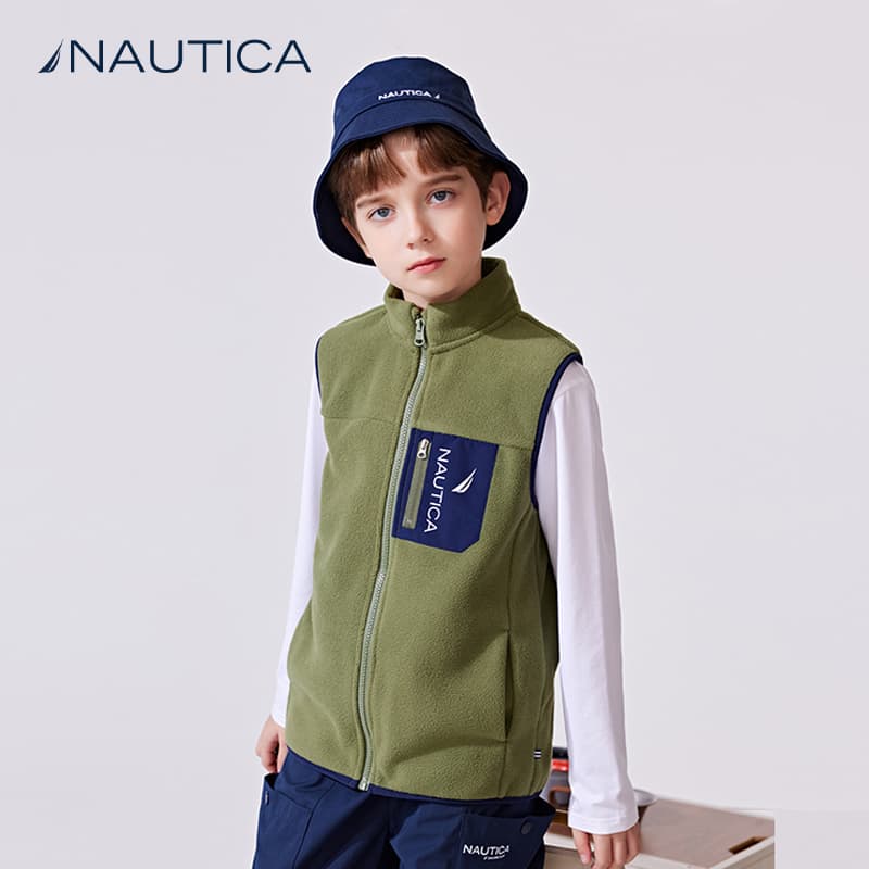 アウトドアファッション あったか機能性フリースベスト