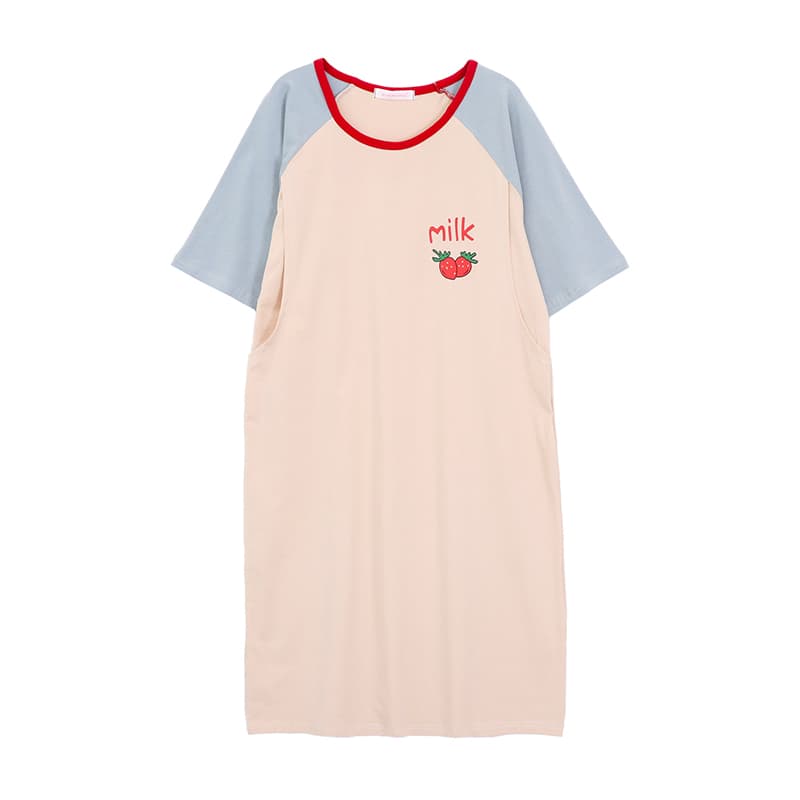 アウトドアファッション 授乳機能付き快適ワンピース